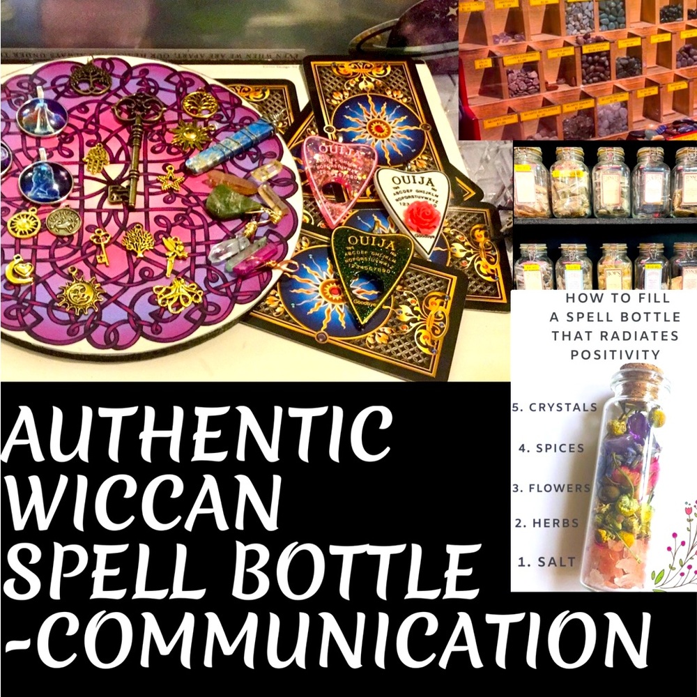 🔮Genuine Wiccan Spell Bottle for COMMUNICATION